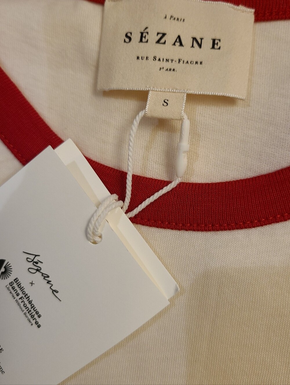 Sezane T-shirt - Picture 6 of 8